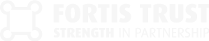 The Fortis Trust logo with the text "FORTIS TRUST" and the tagline "STRENGTH IN PARTNERSHIP".